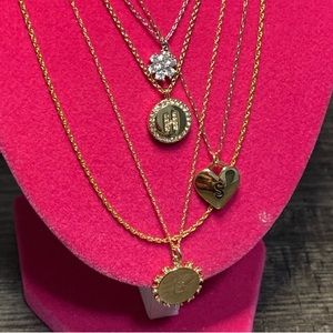 💙BaubleBar necklaces in gold tone and silver tone.